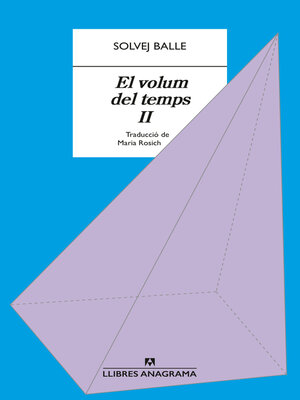 cover image of El volum del temps II
